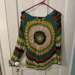 Miracle City loose knit sweater